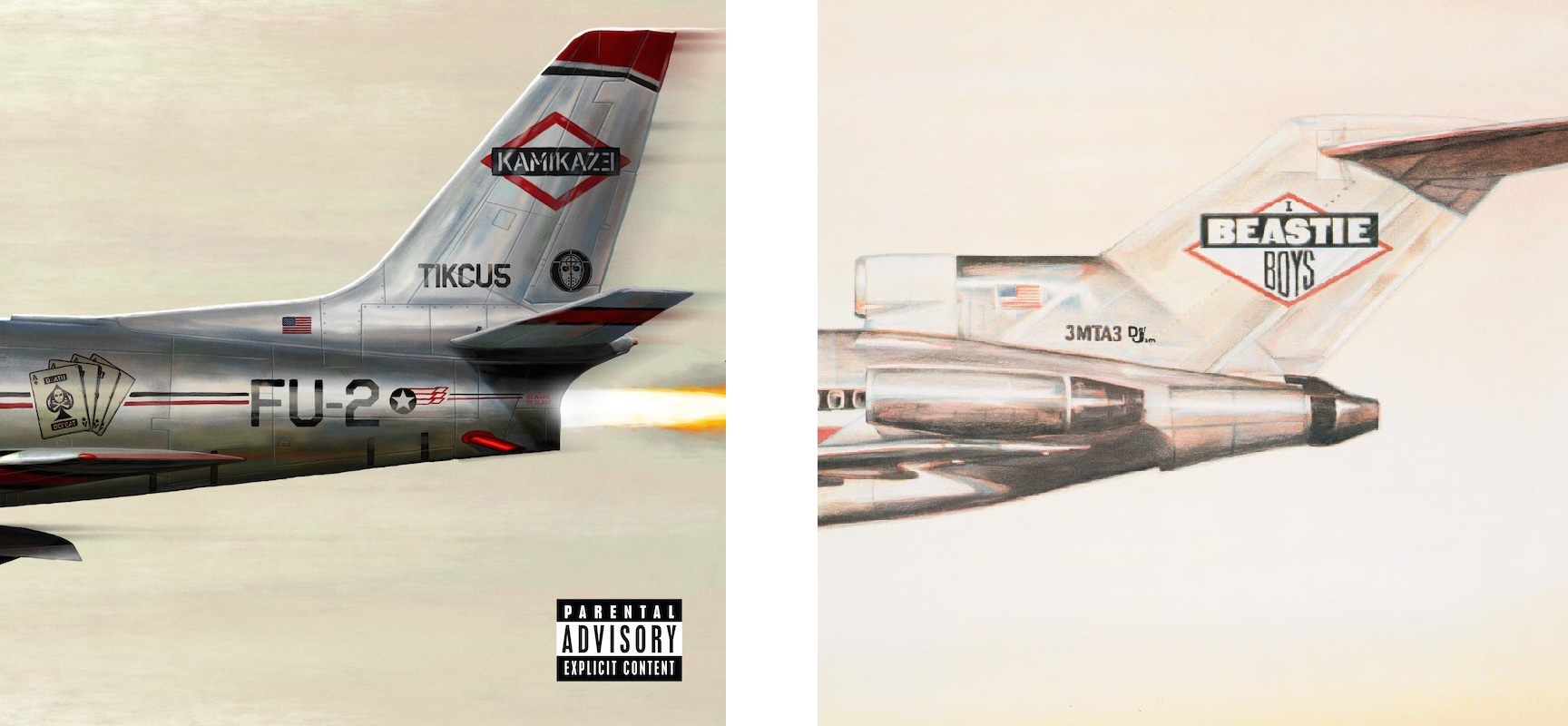 Eminema Kamikaze cover