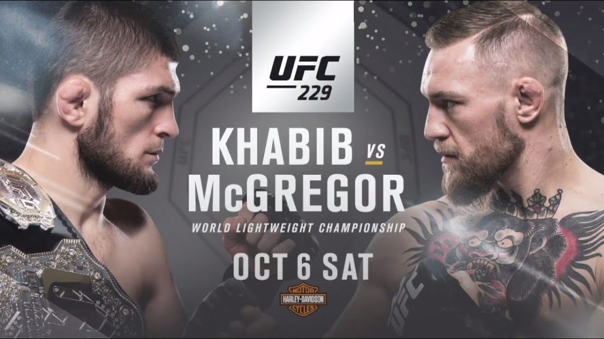 Khabib McGregor UFC 229 bilety
