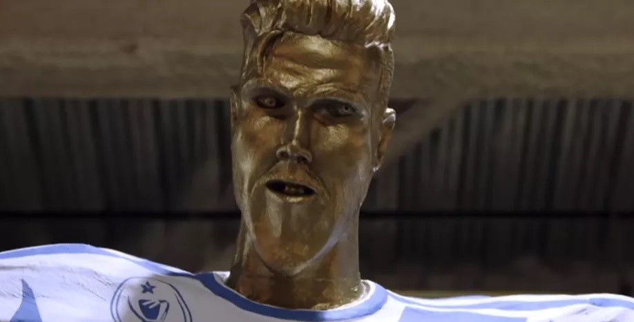David Beckham statua